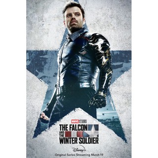 Poster Marvel the falcon and the winter soldier (bucky)