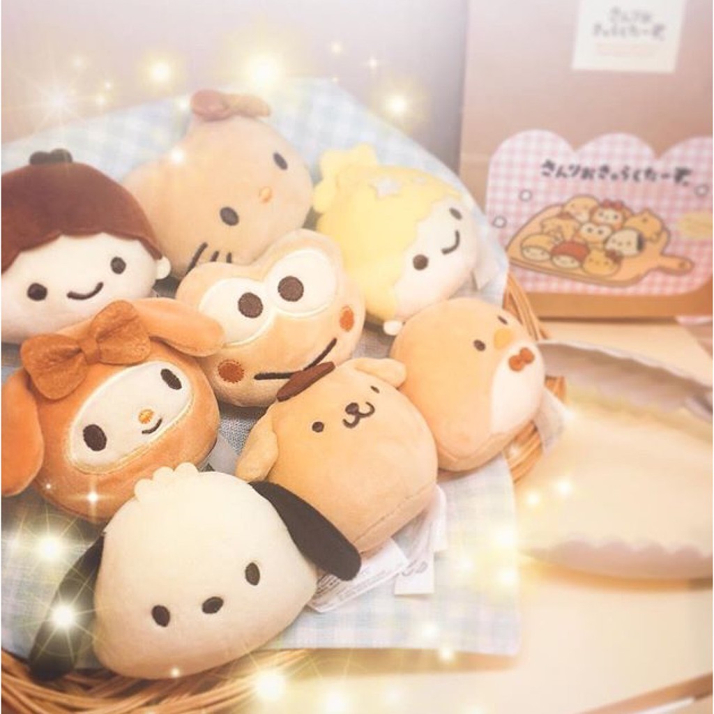 ตุ๊กตาจิ๋ว-sanrio-ขนมปัง-ราคาตัวละ-250-บาท