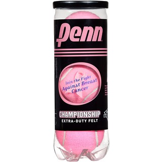 ภาพขนาดย่อของสินค้าPenn : PEN521073* ลูกเทนนิส Pink Championship Extra Duty Tennis Ball Can