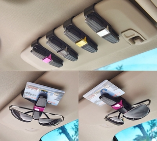 สินค้า ที่หนีบแว่นตาในรถ  คลิปหนีบแว่นตาในรยถยนต์ คลิปหนีบที่บังแดดแว่นตารถยนต์​ หนีบของในรถ