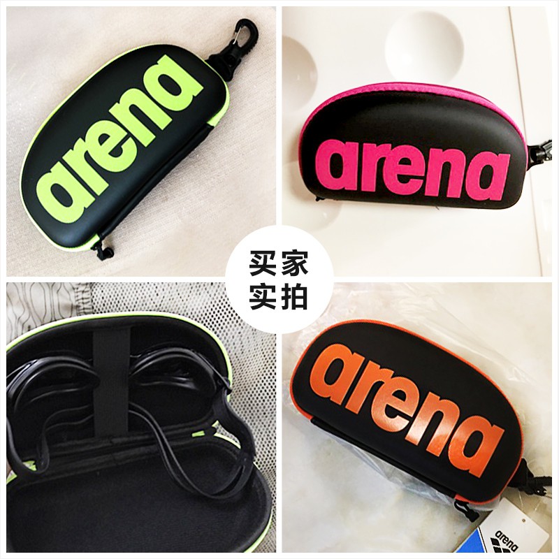 arena-arinaแว่นตากล่องแว่นตาว่ายน้ำกระจกพิเศษกล่องกระจกแฟชั่นแบบพกพากล่องแว่นตากล่องเก็บแว่นตา