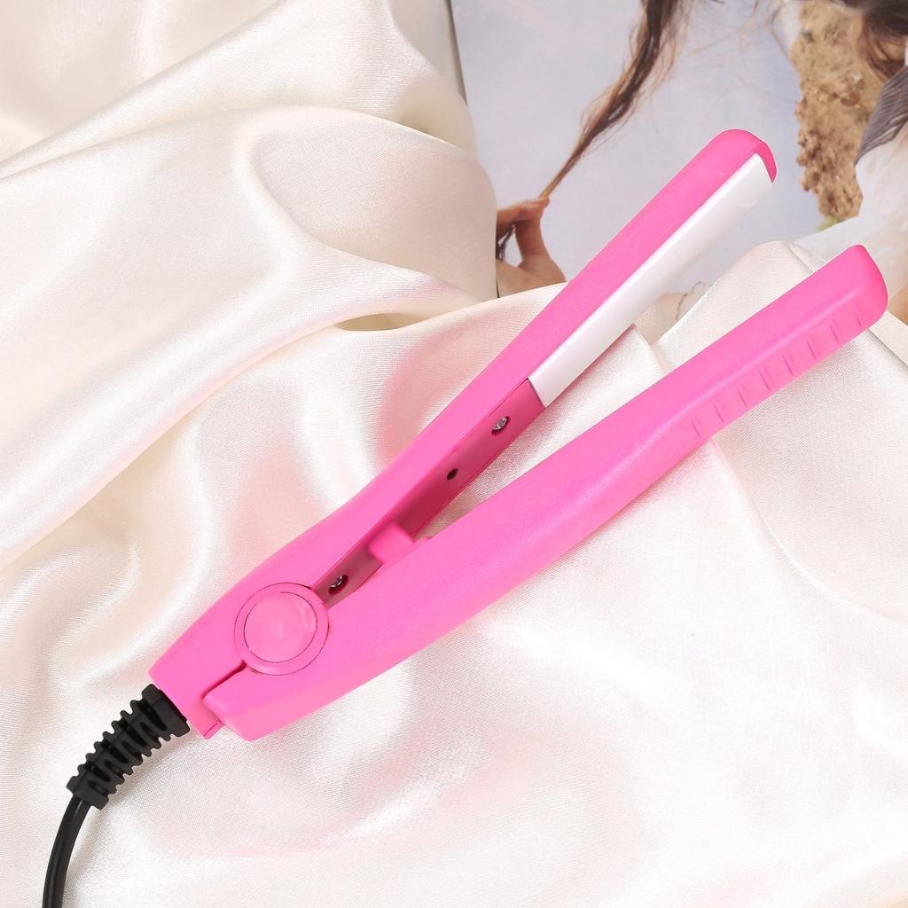 เครื่องดัดผมไฟฟ้าเซรามิค-และที่หนีบผมตรง-ขนาดเล็ก-us-220v