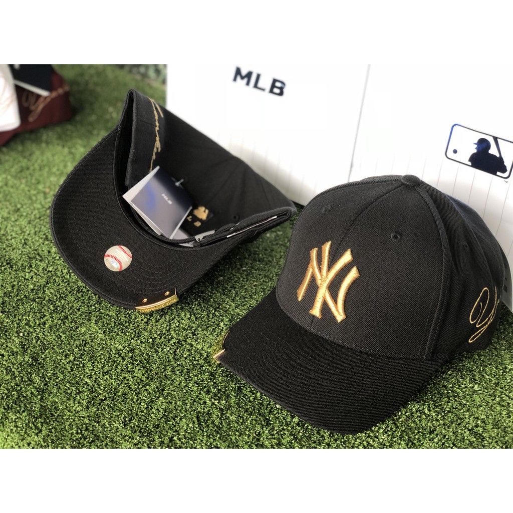 หมวก-ny-แบรนด์เนมแท้-จาก-mlb-ลายปัก-รหัสร้าน-mlb1518