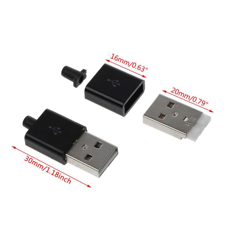 aotoo-อะแดปเตอร์ซ็อกเก็ตเชื่อมต่อ-usb-2-0-type-a-ตัวผู้-4p-พร้อมพลาสติก-diy-10-ชิ้น