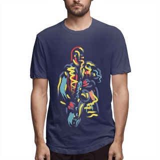 GILDAN 【Xs-3Xl】เสื้อยืดผ้าฝ้าย 100 แขนสั้นคอกลมพิมพ์ลาย Dad Fathers Jazz Saxophone สําหรับผู้ชาย