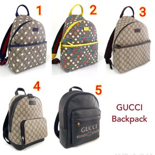 New Gucci backpack (มี 5 แบบ)