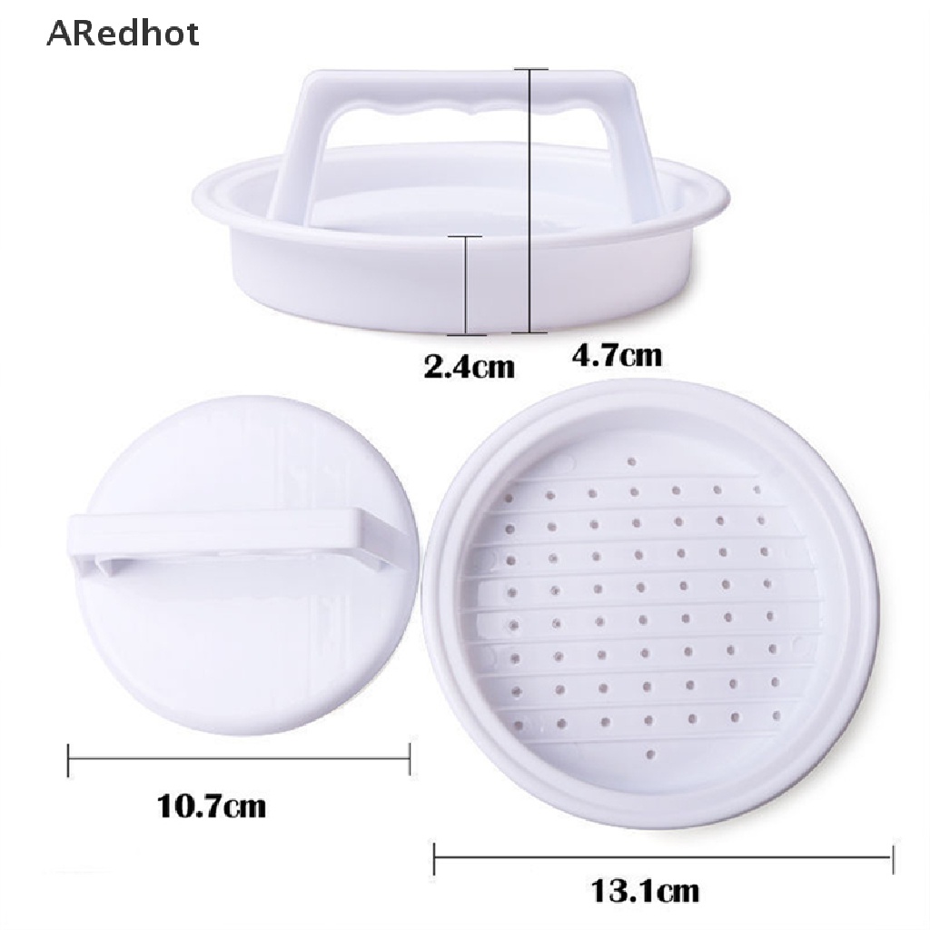 aredhot-ใหม่-แม่พิมพ์พลาสติก-กดแฮมเบอร์เกอร์-เบอร์เกอร์-ทําอาหาร-สหรัฐอเมริกา-ขาย