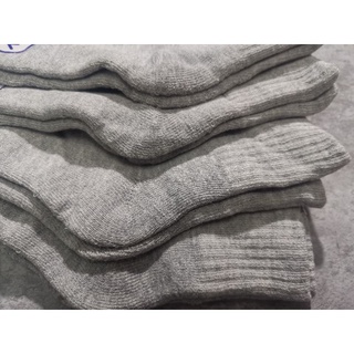 ภาพขนาดย่อของภาพหน้าปกสินค้าถุงเท้าข้อกลาง พื้นหนา​(มีสีเทาเข้ม​, เทาอ่อน)​ จากร้าน aomsin_sock บน Shopee ภาพที่ 2