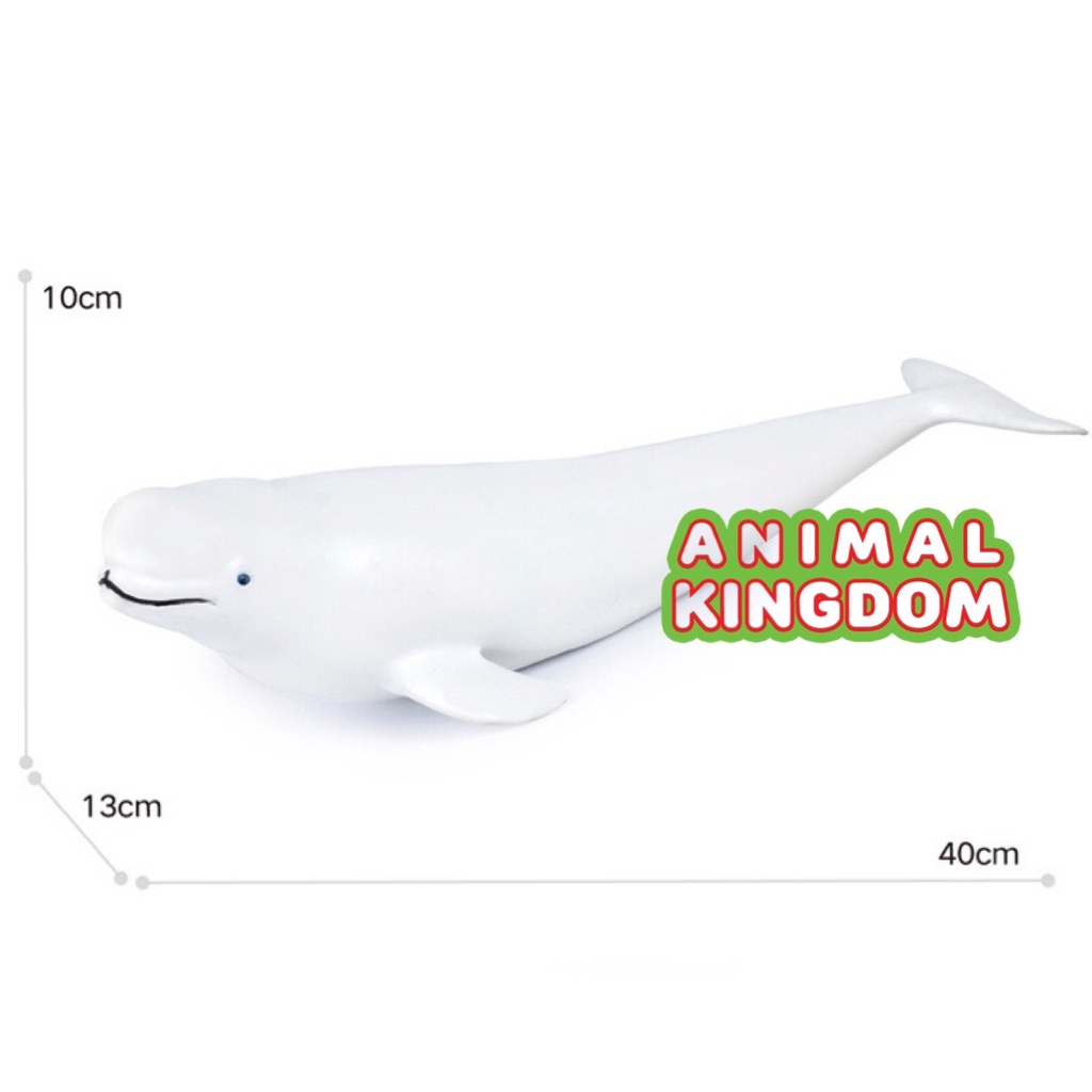 animal-kingdom-โมเดลสัตว์-ปลาวาฬเบลูก้า-ขนาด-41-00-cm-แบบนิ่ม-จากสงขลา