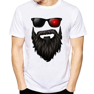 เสื้อยืดแขนสั้น พิมพ์ลายเคราตลก แนวสตรีท เหมาะกับฤดูร้อน สําหรับผู้ชาย 2022สามารถปรับแต่งได้