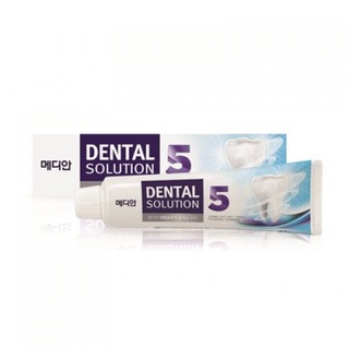 ยาสีฟันเกาหลี median dental solution 5 150g 메디덴솔루션플러시치약