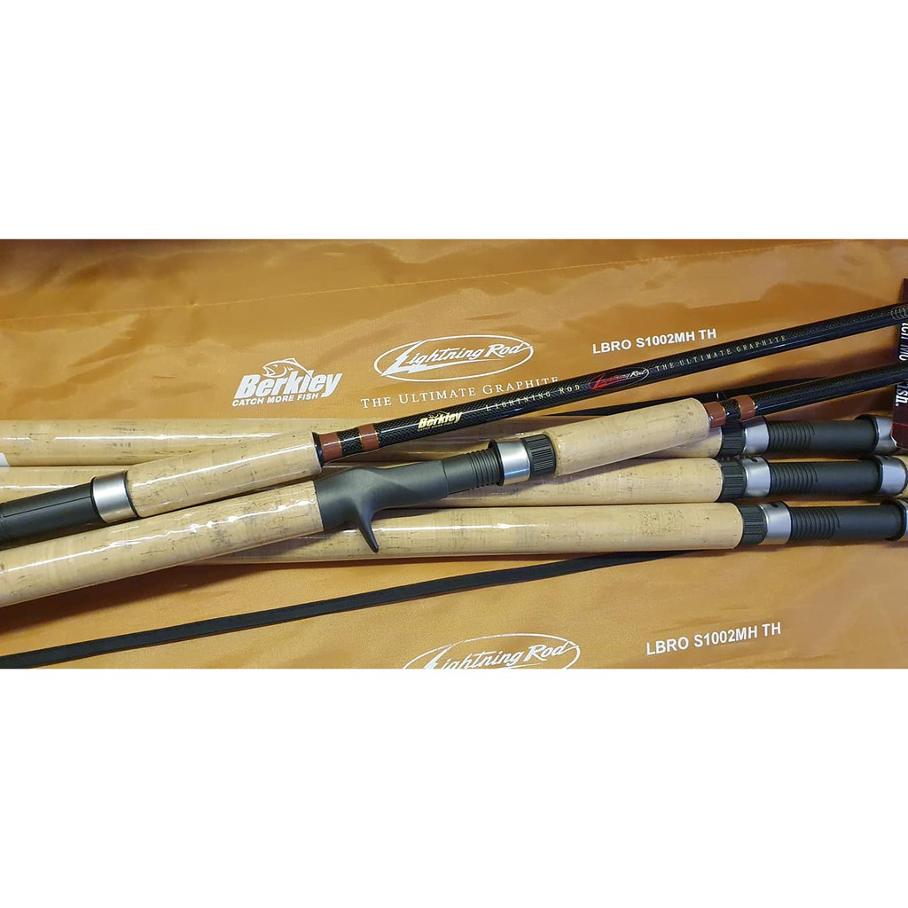 คันเบ็ดตกปลาberkley-lightning-rod-brown-gold-คันเบ็ดปลาบ่อ-berkley-lightning-rod-brown-gold-คันเบ็ดตกปลาเบิร์คเล่ย์-ไล้ท