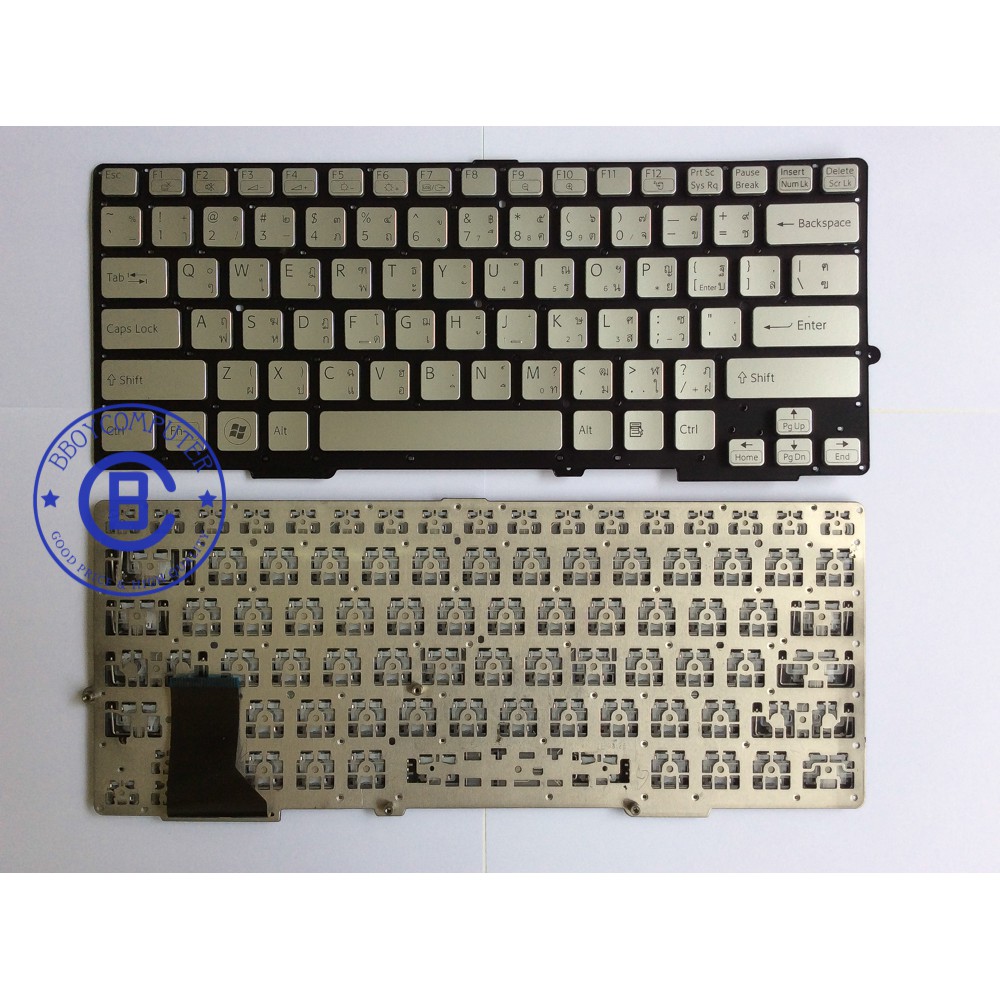 sony-keyboard-คีย์บอร์ด-sony-vaio-sve13-svs13-th-en-สีเทา