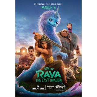 Poster Raya and the last dragon(disney+)