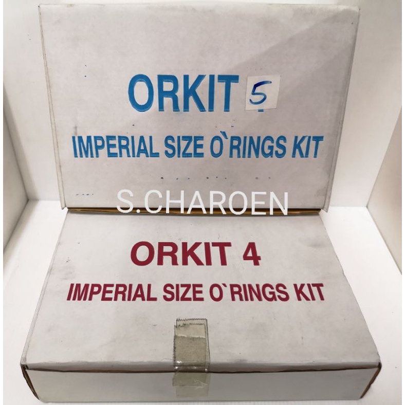 o-ring-kit-โอริงกล่อง-สีแดง-สีน้ำเงิน-กันน้ำมันคุณภาพสูง