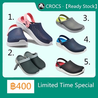 ภาพหน้าปกสินค้าแท้  Crocsรองเท้าแตะสไตล์ใหม่ LiteRide Clog หิ้วนอก ถูกกว่าshop รองเท้าชายหาดรองเท้าแตะเย็น ซึ่งคุณอาจชอบราคาและรีวิวของสินค้านี้