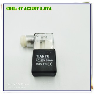 ภาพหน้าปกสินค้าCOIL:4V  COIL SOLENOID VALVE  คอยล์วาล์วไฟฟ้าลม ,คอยล์โซลินอยวาล์วลมรุ่น 4V, VOLTS: DC12V, DC24V,AV220V ที่เกี่ยวข้อง