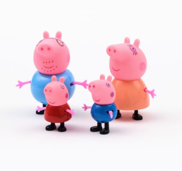 ตุ๊กตา-ครอบครัวและผองเพื่อนเป้ปป้า-peppa-pig-dolls