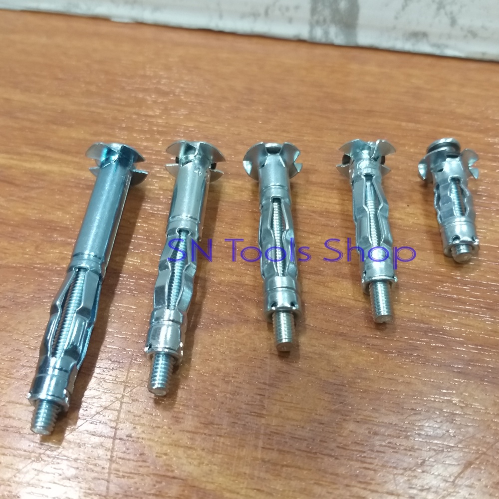 พุกร่ม พุกผนังเบา พุกไม้อัด พุกผนังบาง พุกสมาร์ทบอร์ด พุกยิปซั่ม | Shopee Thailand