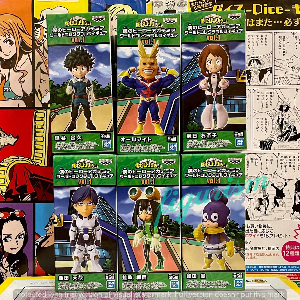 wcf-my-hero-academia-มายฮีโร่-อคาเดเมีย-vol-1-แบบแยก-ของแท้-ญี่ปุ่น