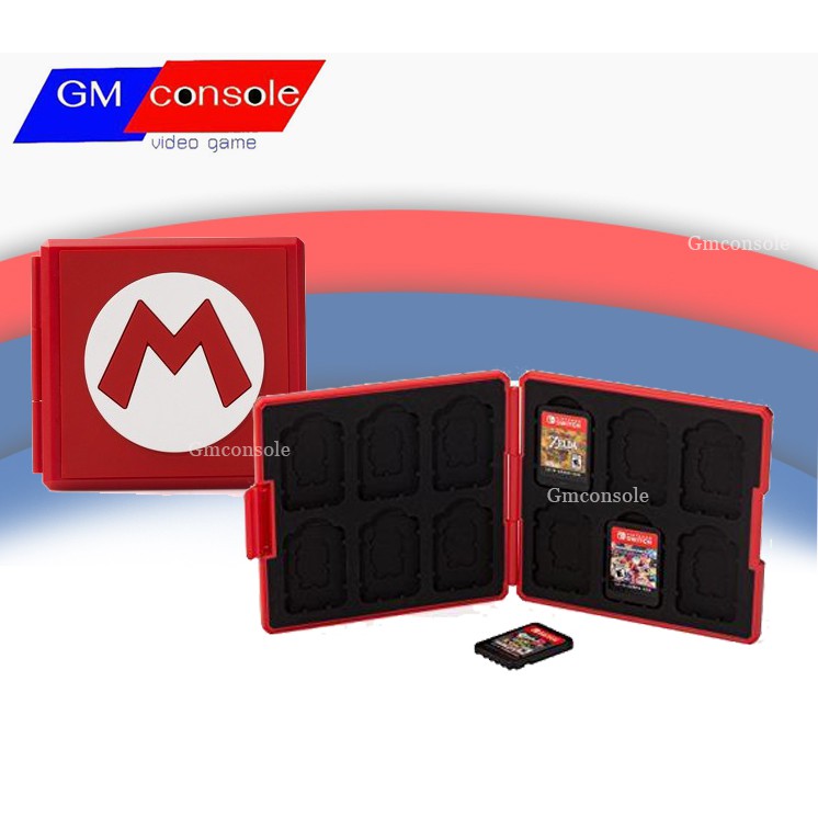 ภาพหน้าปกสินค้าเคสตลับเก็บเกม Nintendoswitch Premium Game Case Card Storage Box กล่องเก็บ Nintendoswitch ใส่ได้ 12 เกม พร้อมส่ง จากร้าน gmconsole_bkp บน Shopee