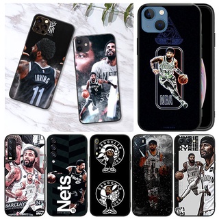 เคสโทรศัพท์มือถือนิ่ม พิมพ์ลาย NBA Kyrie Irving สีดํา สําหรับ Redmi 6 4A 4X 5 5A 5 Plus