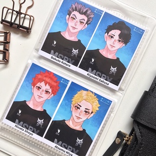 ภาพหน้าปกสินค้าโฟโต้การ์ด haikyuu Fanart ID vol.2/postcard haikyuu by onintwin ที่เกี่ยวข้อง