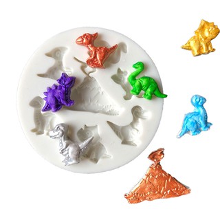 ภาพหน้าปกสินค้าGzmanyi แม่พิมพ์ซิลิโคน รูปไดโนเสาร์ 3D สําหรับตกแต่งเค้ก ฟองดองท์ เบเกอรี่ DIY ที่เกี่ยวข้อง