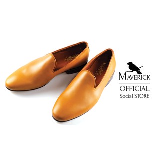 ภาพขนาดย่อของภาพหน้าปกสินค้าTan ROBERTO - The 365 slip on : รองเท้าหนังแบบสวม รองเท้าหนังใส่สบาย รองเท้าใส่เล่น รองเท้าแฟชั่น จากร้าน maverickshoes บน Shopee