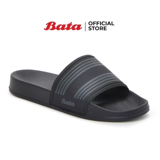 Bata บาจา รองเท้าแตะแบบสวม ลำลอง ลุยน้ำได้ น้ำหนักเบา ใส่สบาย ไม่ลื่น สำหรับผู้ชาย รุ่น Simba สีดำ 8616353