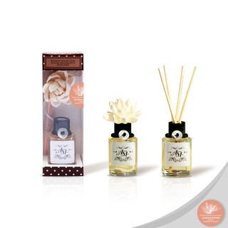 Aroma&amp;More  SANDALWOOD ชุดน้ำหอมกระจายกลิ่น ให้กลิ่นหอมของไม้จันทน์/Room Fragrance Diffuser 30/100ML  200ML REFILL