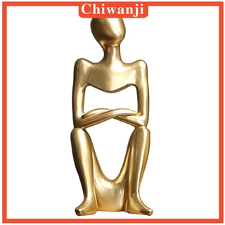 ( Chiwanji ) รูปปั้นประติมากรรมนามธรรมสําหรับตกแต่ง