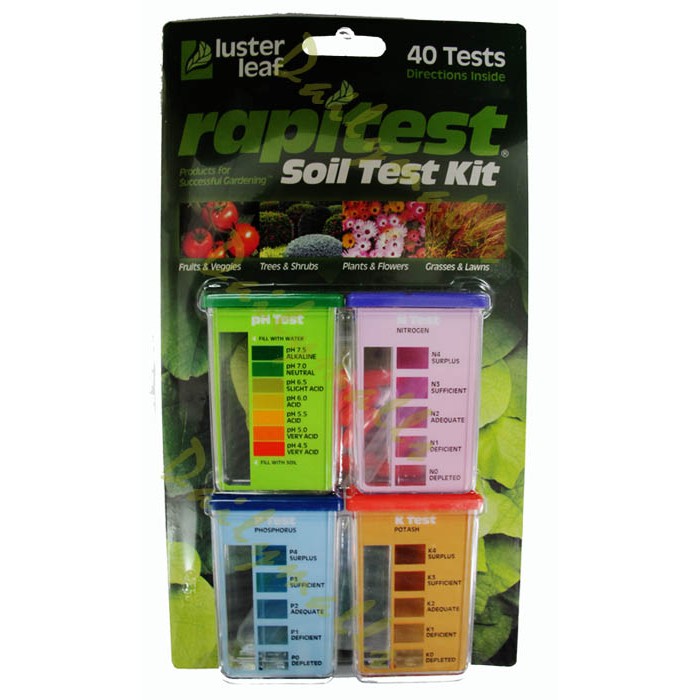 ชุดวัดกรดด่าง และไนโตรเจนฟอสฟอรัสโพแทสเซียมในดิน (Soil Test Kit pH