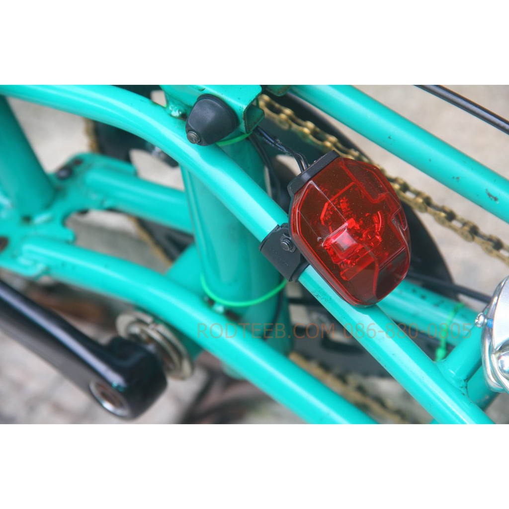 ไฟท้าย-จักรยาน-shimano-led-ต่อดุมปั่นไฟ-6v