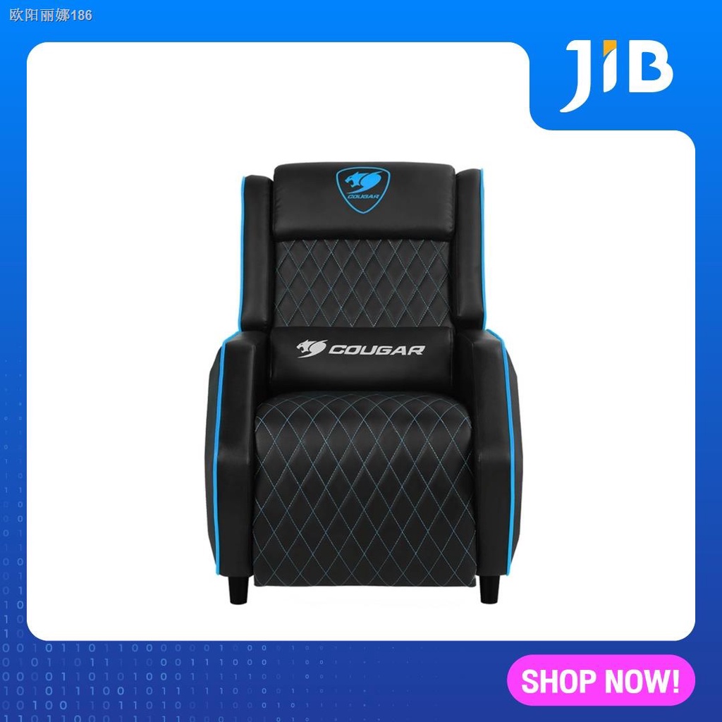 ๑☊GAMING CHAIR (เก้าอี้เกมมิ่ง) COUGAR GAMING SOFA RANGER PS (BLACK ...