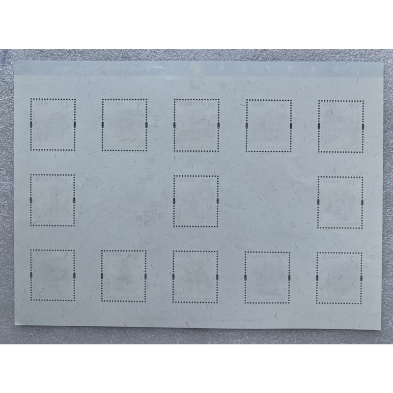 แสตมป์ฮ่องกงแผ่นชีทชุดวิวฮ่องกง-ปี1999