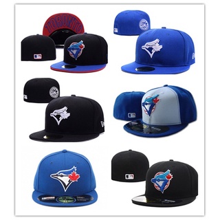 ใหม่ หมวกแก๊ปแฟชั่น ปักลาย MLB Toronto Blue Jays Fitted Hat 59FIFTY สําหรับผู้ชาย ผู้หญิง H1 2022