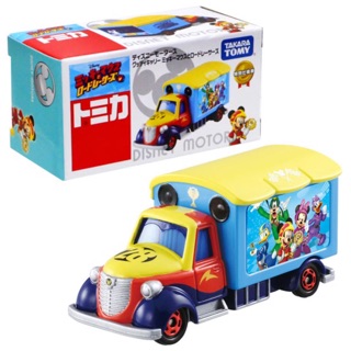 แท้ 100% จากญี่ปุ่น โมเดล ดิสนีย์ มิกกี้ เมาส์ Takara Tomy Disney Car Mickey Mouse Mickey Mouse And Road Racers (A)