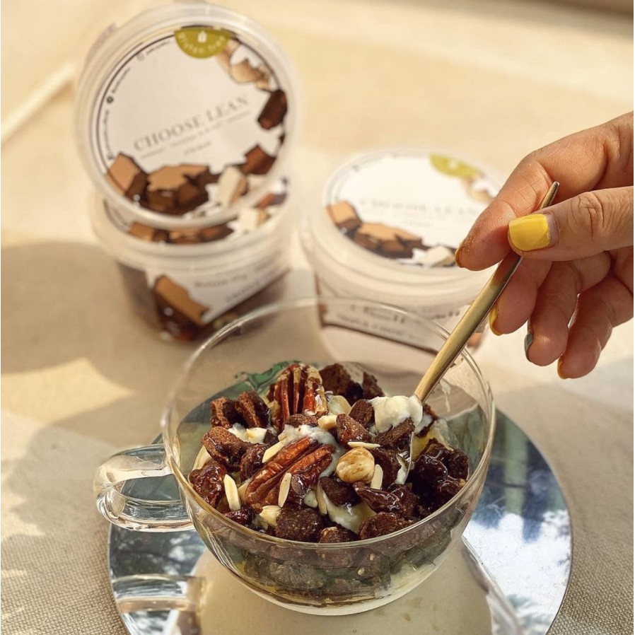 ภาพหน้าปกสินค้าM-Choose Lean Flourless Cereal (ชูสลีน ซีเรียล สูตรไร้แป้ง) จากร้าน pekopeko_official บน Shopee