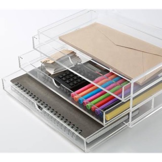 ลิ้นชัก acrylic muji 3 ชั้น/ 5 ชั้น