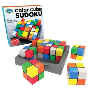 ThinkFun: Color Cube Sudoku – Flip the Cubes. Solve the Puzzle. [BoardGame]