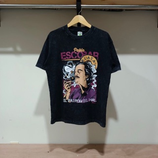 เสื้อยืด พิมพ์ลาย Pablo Escobar Elpatron Del Mal สีดํา พรีเมี่ยมสามารถปรับแต่งได้