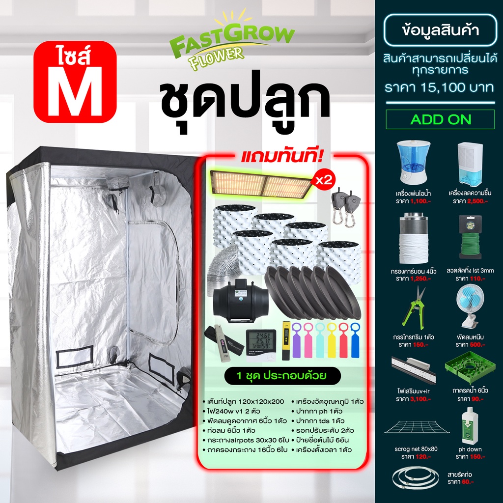 ชุดปลูก-m-ชุดปลูกต้นไม้ในร่ม-indoor-grow