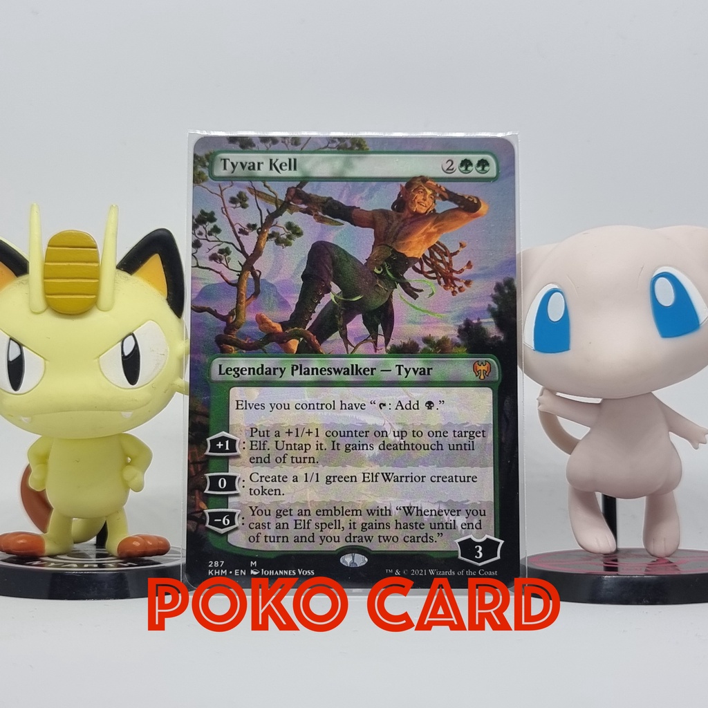 Tyvar Kell (Borderless) การ์ด Magic The Gathering ของแท้ จากชุด ...