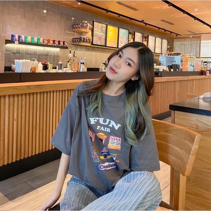 fun-fair-oversize-tee-พร้อมส่ง