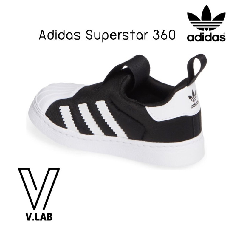 Adidas Superstar 360I/C Black/White | Shopee Thailand