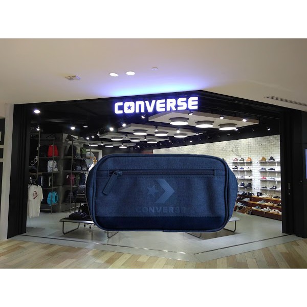 ภาพหน้าปกสินค้ากระเป๋าคาดอก/คาดเอว Converse New Speed Waist Bag รุ่น 126001550 (สีดำ และ สีกรม)แถมฟี M A S K สีฟ้า10ชิ้น จากร้าน bagstore_shop บน Shopee