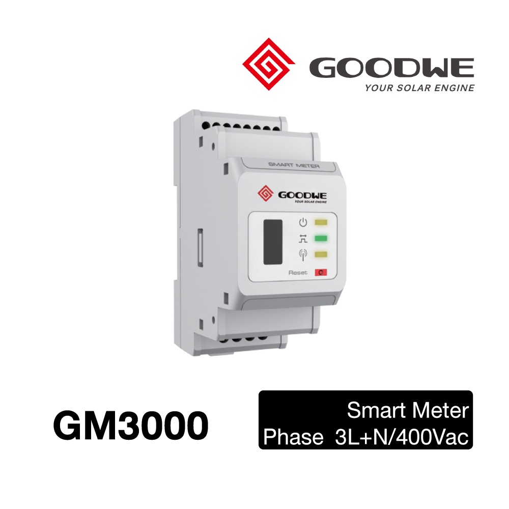 goodwe-กู๊ดวี-กันย้อน-3-เฟส-รุ่น-gm3000-smart-meter-380v-3-phase-ตัวกันไฟย้อน-ใช้กับอินเวอร์เตอร์รุ่น-3-เฟส