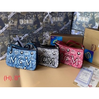 [พร้อมส่ง] มีปลายทาง กระเป๋าสะพายข้างผู้หญิง MCM มีไว้ใส่โคฟดาราได้เลยจ้าา