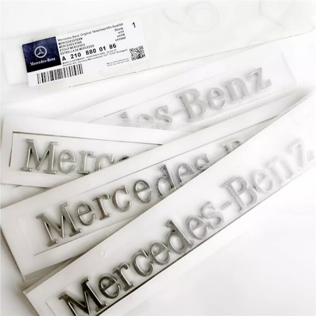 ป้ายสัญลักษณ์-mercedes-benz-original-rear-trunk-side-emblem-sticker-badge-for-mercedes-c-e-s-glk